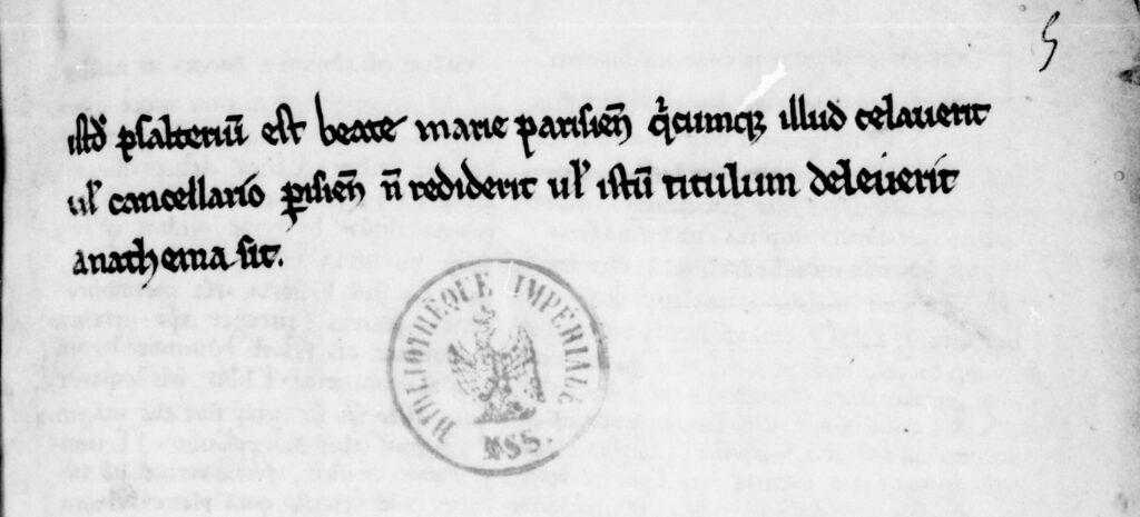 Photo manuscrit médiéval