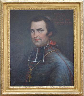 Portrait de Mgr Affre après restauration